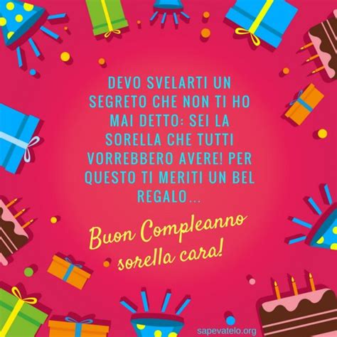 buon compleanno sorella immagini|175 Frasi Per Una Sorella Speciale (con immagini).